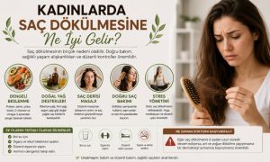 Kadınlarda Saç Dökülmesine Ne İyi Gelir