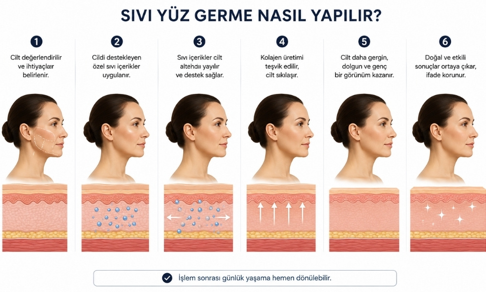 sıvı yüz germe nasıl yapılıyor​