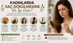 Kadınlarda Saç Dökülmesine Ne İyi Gelir?