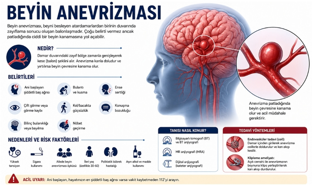 Beyin Anevrizması