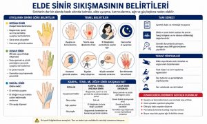 elde sinir sıkışmasının belirtileri